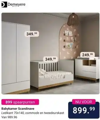 Van Asten BabySuperstore Babykamer Scandinave aanbieding