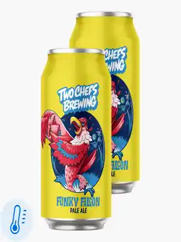 Flink Two Chefs Funky Falcon Pale Ale 5,2% 33cl 2x aanbieding