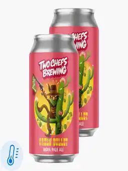 Flink Two Chefs Green Bullet IPA 6,5% 33cl 2x aanbieding
