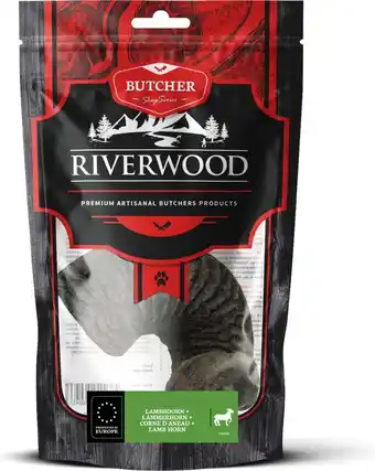 Intratuin Riverwood natuurlijke snack Butcher lamshoorn 1 stuk aanbieding
