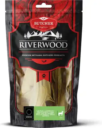 Intratuin Riverwood natuurlijke snack Butcher lamshuid 100 g aanbieding