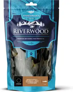 Intratuin Riverwood natuurlijke snack Fisherman's meervalhuid 200 g aanbieding