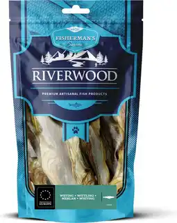 Intratuin Riverwood natuurlijke snack Fisherman's wijting 250 g aanbieding