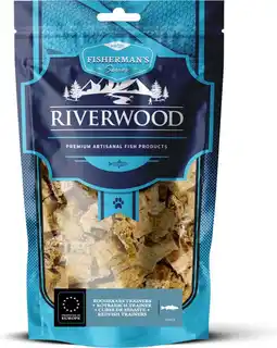 Intratuin Riverwood natuurlijke snack Fisherman's roodbaars trainers 200 g aanbieding