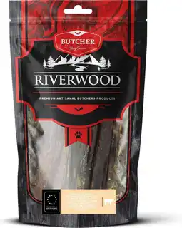 Intratuin Riverwood natuurlijke snack Butcher rundvlees rond 150 g aanbieding
