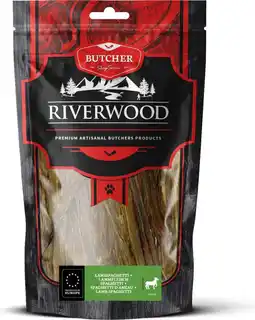 Intratuin Riverwood natuurlijke snack Butcher lamspaghetti 100 g aanbieding