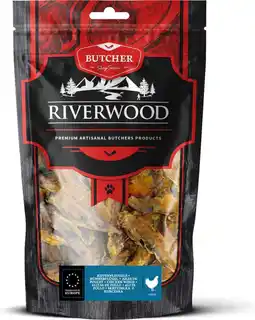 Intratuin Riverwood natuurlijke snack Butcher kippenvleugels 200 g aanbieding