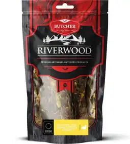Intratuin Riverwood natuurlijke snack Butcher eendennekken 200 g aanbieding