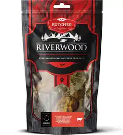 Intratuin Riverwood natuurlijke snack Butcher runderlong 150 g aanbieding