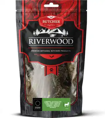 Intratuin Riverwood natuurlijke snack Butcher lamspens 100 g aanbieding