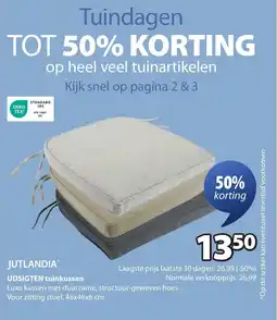 Jysk UDSIGTEN tuinkussen aanbieding