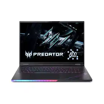 MediaMarkt Acer Predator Helios 18 Ai Ph18-73-95wr - Inch Core Ultra 9 275hx 64 Gb 3 Tb Geforce Rtx 5080 aanbieding