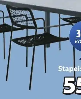 Jysk Stapelstoel aanbieding