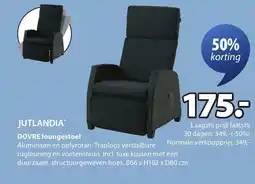 Jysk DOVRE loungestoel aanbieding