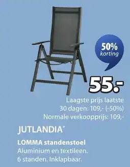 Jysk LOMMA standenstoel aanbieding