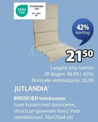 Jysk BREDFJED tuinkussen aanbieding