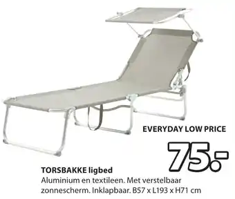 Jysk TORSBAKKE ligbed aanbieding
