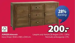 Jysk JUNGEN dressoir aanbieding