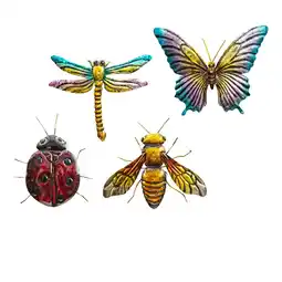 Pets Place Anna's Collection Metalen Insect - Tuinaccessoire - Ø15 cm Assorti aanbieding
