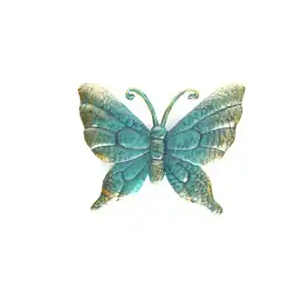 Pets Place Anna's Collection Metalen Vlinder - Tuinaccessoire - 22x19 cm Groen Brons aanbieding