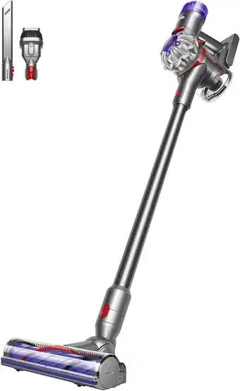 Amazon Dyson V8 Advanced draadloze steelstofzuiger (zilver/nikkel) aanbieding