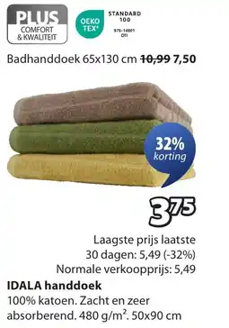 Jysk IDALA handdoek aanbieding