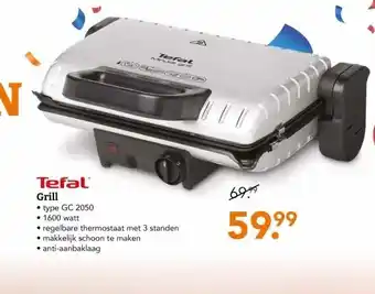 Blokker Tefal Grill aanbieding