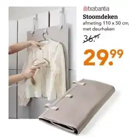 Blokker brabantia Stoomdeken aanbieding