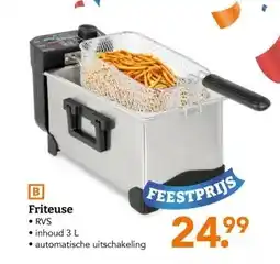 Blokker Friteuse • RVS inhoud 3 L aanbieding