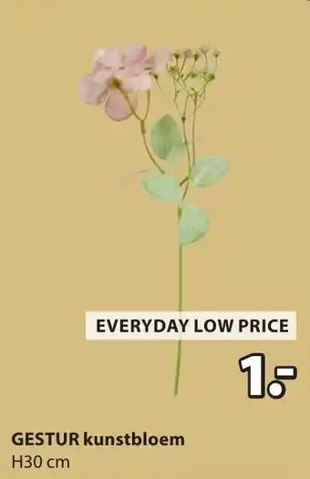 Jysk Gestur kunstbloem H30 cm aanbieding