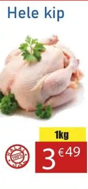 Tanger Markt Hele kip aanbieding