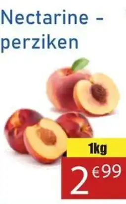 Tanger Markt Nectarine perziken aanbieding