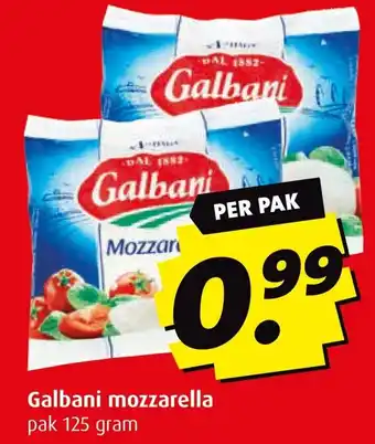 Boni Galbani mozzarella aanbieding