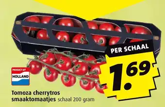 Boni Tomoza cherrytros smaaktomaatjes aanbieding