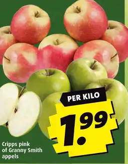 Boni Cripps pink of Granny Smith appels aanbieding