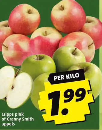 Boni Cripps pink of Granny Smith appels aanbieding
