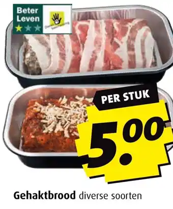 Boni Gehaktbrood aanbieding