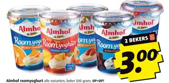 Boni Almhof roomyoghurt aanbieding