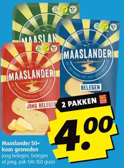 Boni Maaslander 50+ kaas gesneden aanbieding