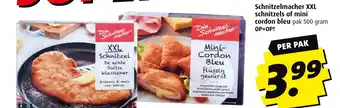 Boni Schnitzelmacher XXL schnitzels of mini cordon bleu aanbieding