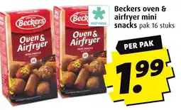 Boni Beckers oven & airfryer mini snacks aanbieding