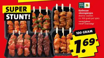 Boni Barbecue vleesspiesjes aanbieding