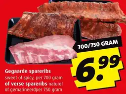 Boni Gegaarde spareribs of verse spareribs aanbieding