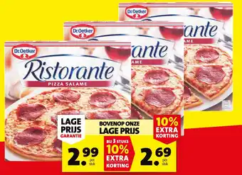 Boni Ristorante pizza salame aanbieding