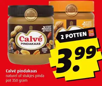 Boni Calvé pindakaas aanbieding