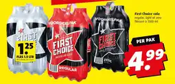 Boni First Choice cola aanbieding