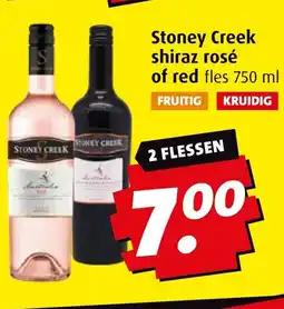 Boni Stoney Creek shiraz rosé of red aanbieding