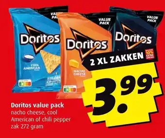 Boni Doritos value pack aanbieding