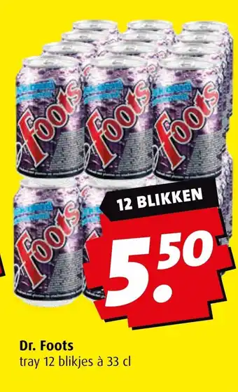 Boni Dr. Foots tray aanbieding