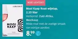 Albert Heijn Mooi Kaap Rosé wijntap, 2.25 liter aanbieding